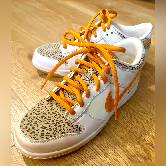 NIKE Rare "Dunk Low" Leopard Sneaker • Size Y7 / W8 • Mint Condition Kicks NWOT - Picture 7 of 8